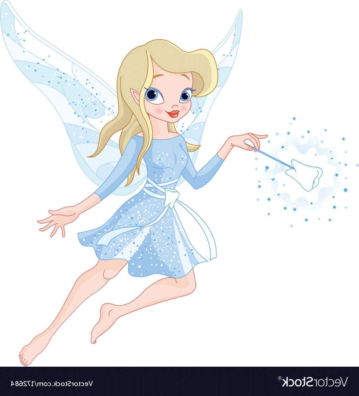 1173x1296 Tooth Fairy With Magic Wand Vector Sohadacouri
