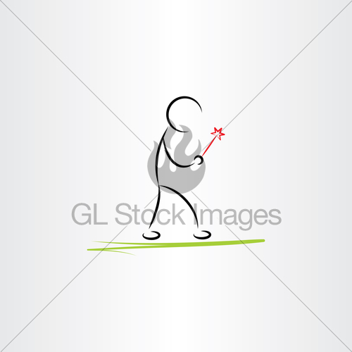 500x500 Magician Vector Icon Illustration Gl Stock Images