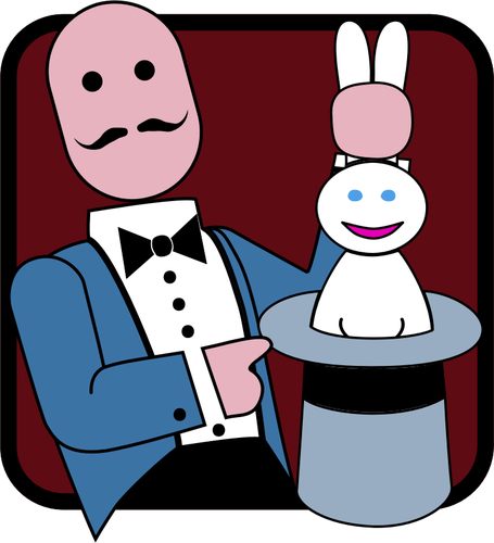 455x500 Magician Vector Image Public Domain Vectors