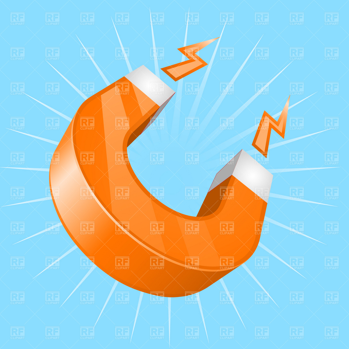 1200x1200 Magnet Vector Image Vector Artwork Of Objects Prague