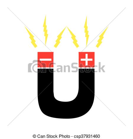 450x470 Vector Of Magnet.