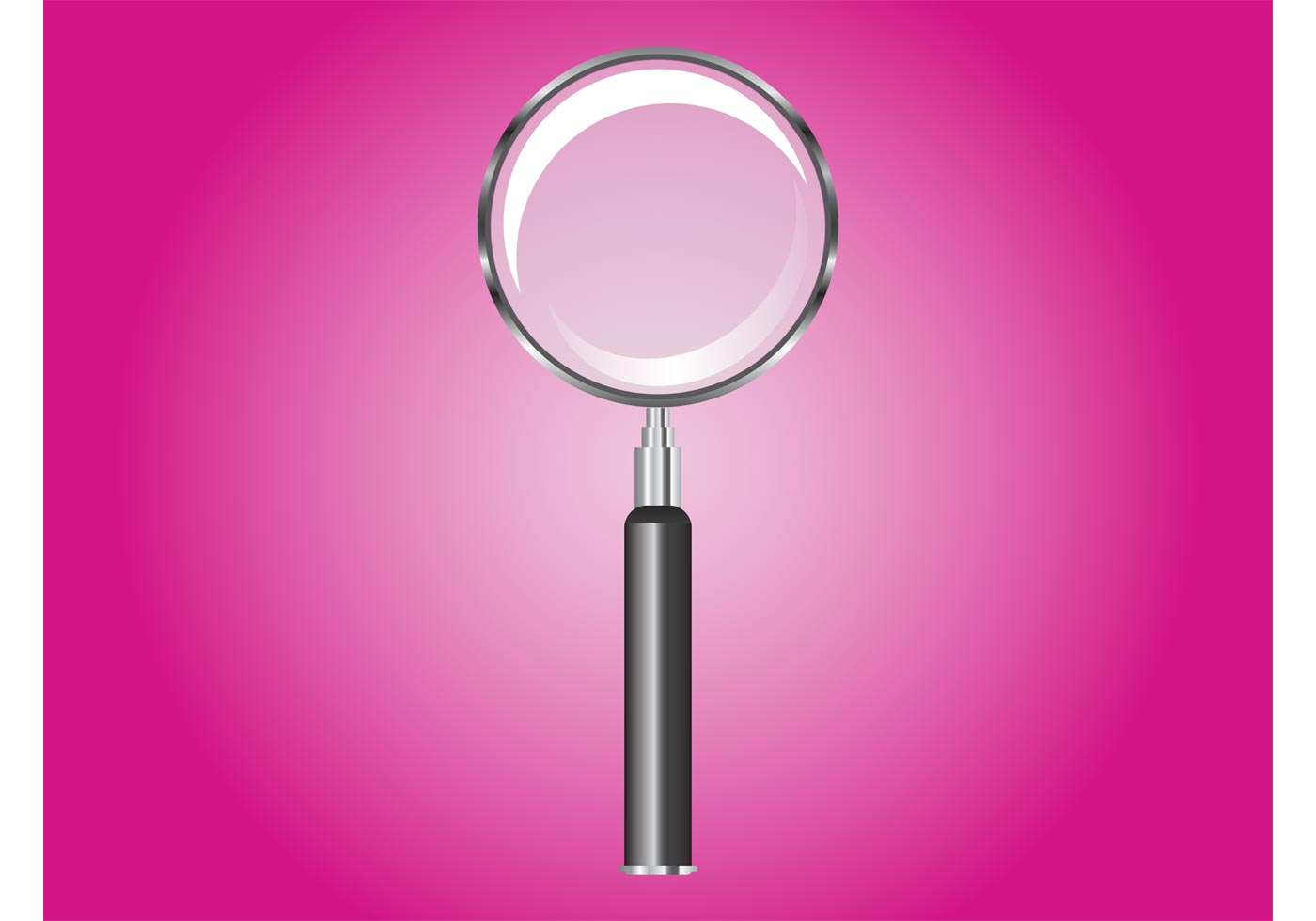 1400x980 Magnifying Glass Free Vector Art