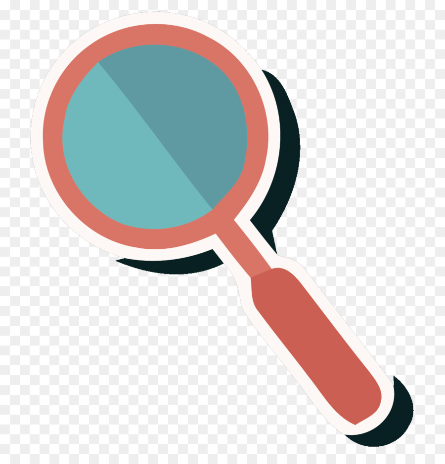 900x940 Magnifying Glass Red Euclidean Vector
