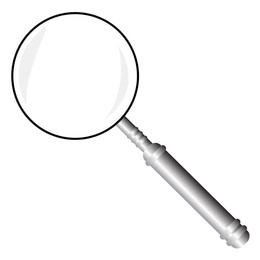 260x260 Magnifying Glass Vector Graphics To Download