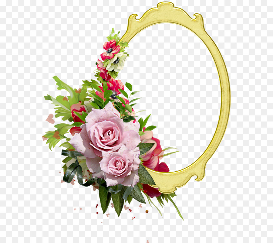 900x800 Picture Frames Flower Paper Clip Art