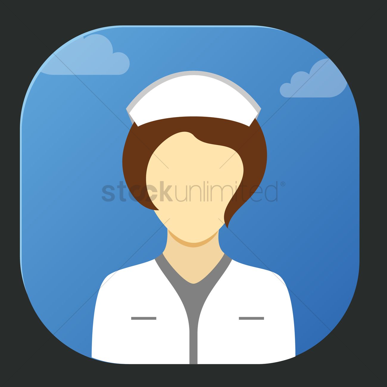 1300x1300 Maid Vector Image