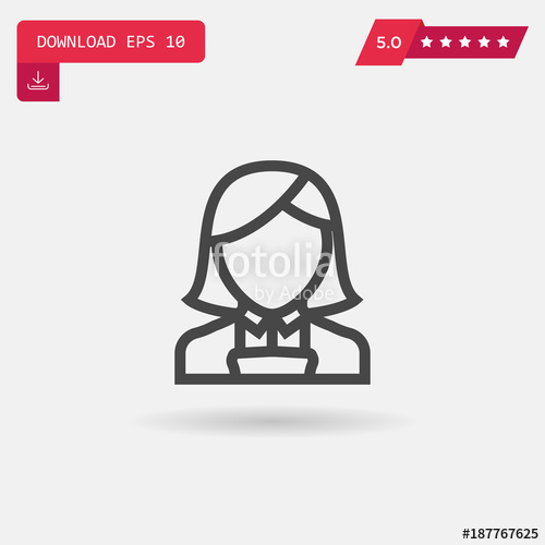 500x500 Maid Vector Icon Stock Image And Royalty Free Vector Files On
