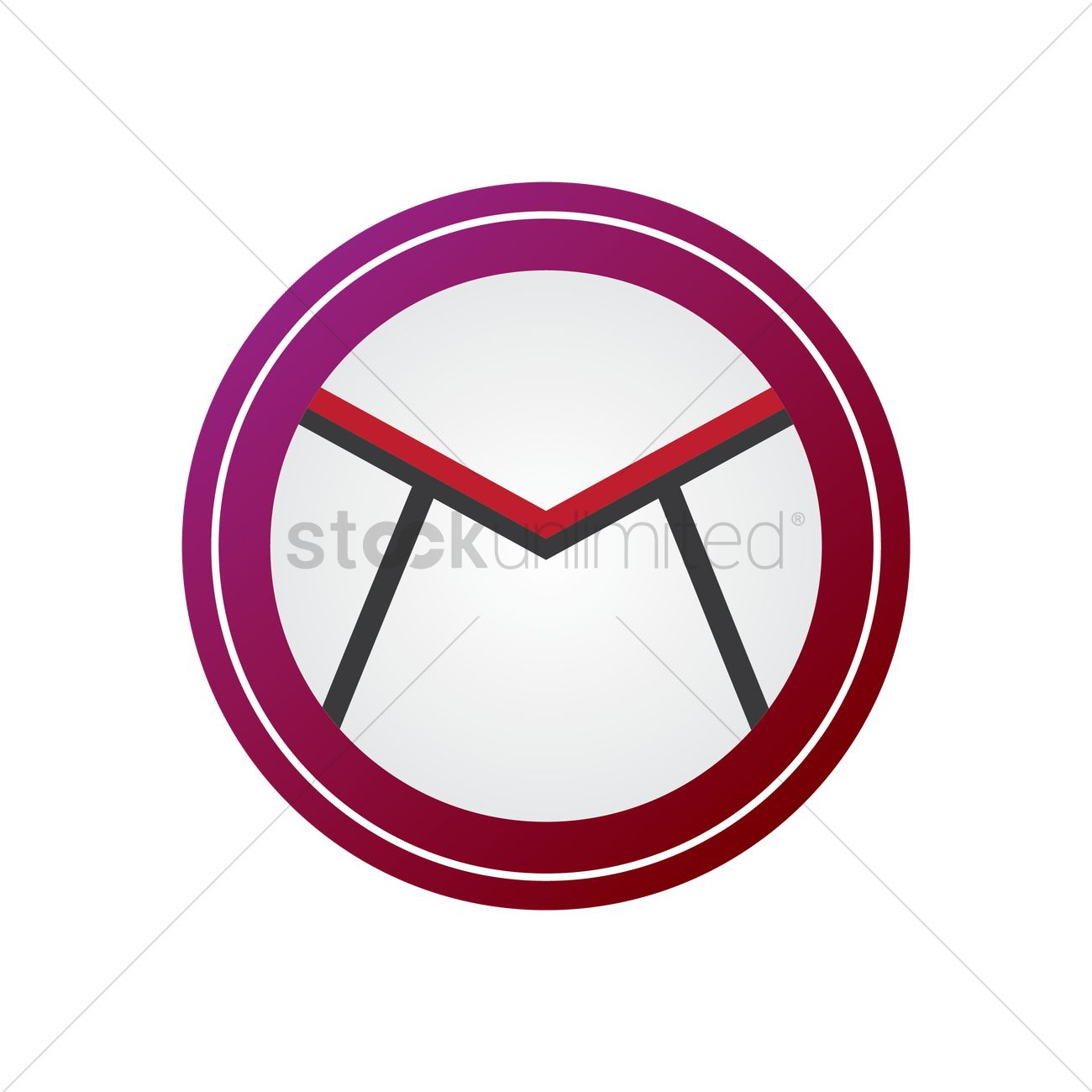 1300x1300 Free Mail Icon Vector Image