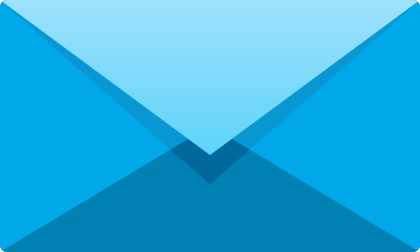 600x360 Light Blue E Mail Icon Free Vector Data. Svg(Vector)public