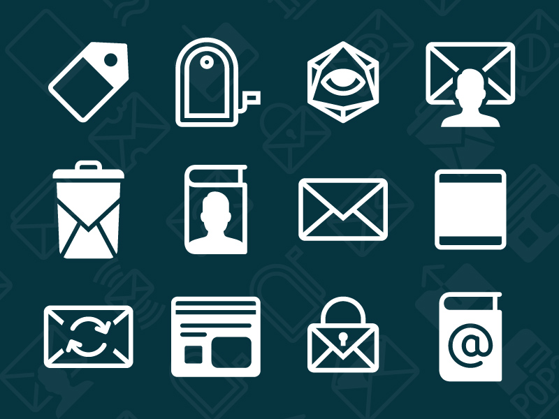 800x600 Ios 11 Mail Vector Icons By Iconshock