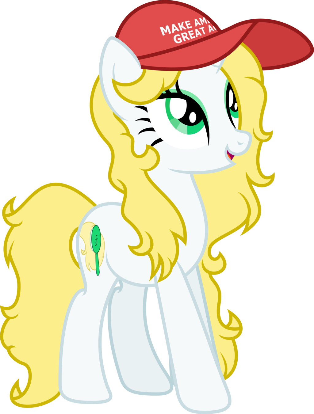 1024x1351 Fuzzy Brushy Will Make America Great Again By Fuzzybrushy On