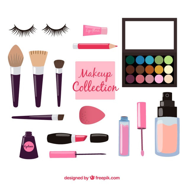 Makeup Brush Vector at GetDrawings | Free download