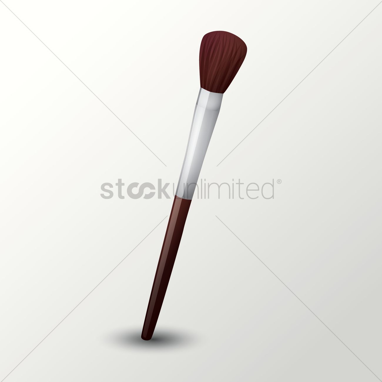 1300x1300 Makeup Brush Vector Image