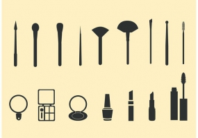 285x200 Makeup Brushes Free Vector Graphic Art Free Download (Found 2,224