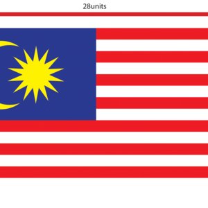300x300 Malaysia Flag Vector