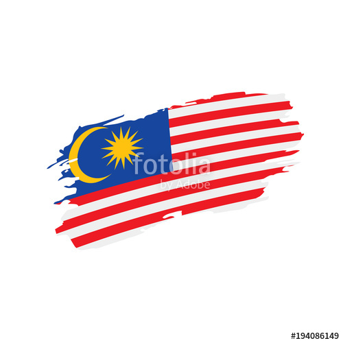 500x500 Malaysia Flag, Vector Illustration Stock Image And Royalty Free