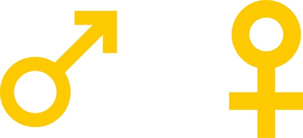 600x273 International Symbol For Male Female Free Vector In Open Office