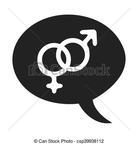450x470 Male And Female Symbol Isolated Icon Vector Illustration Design.