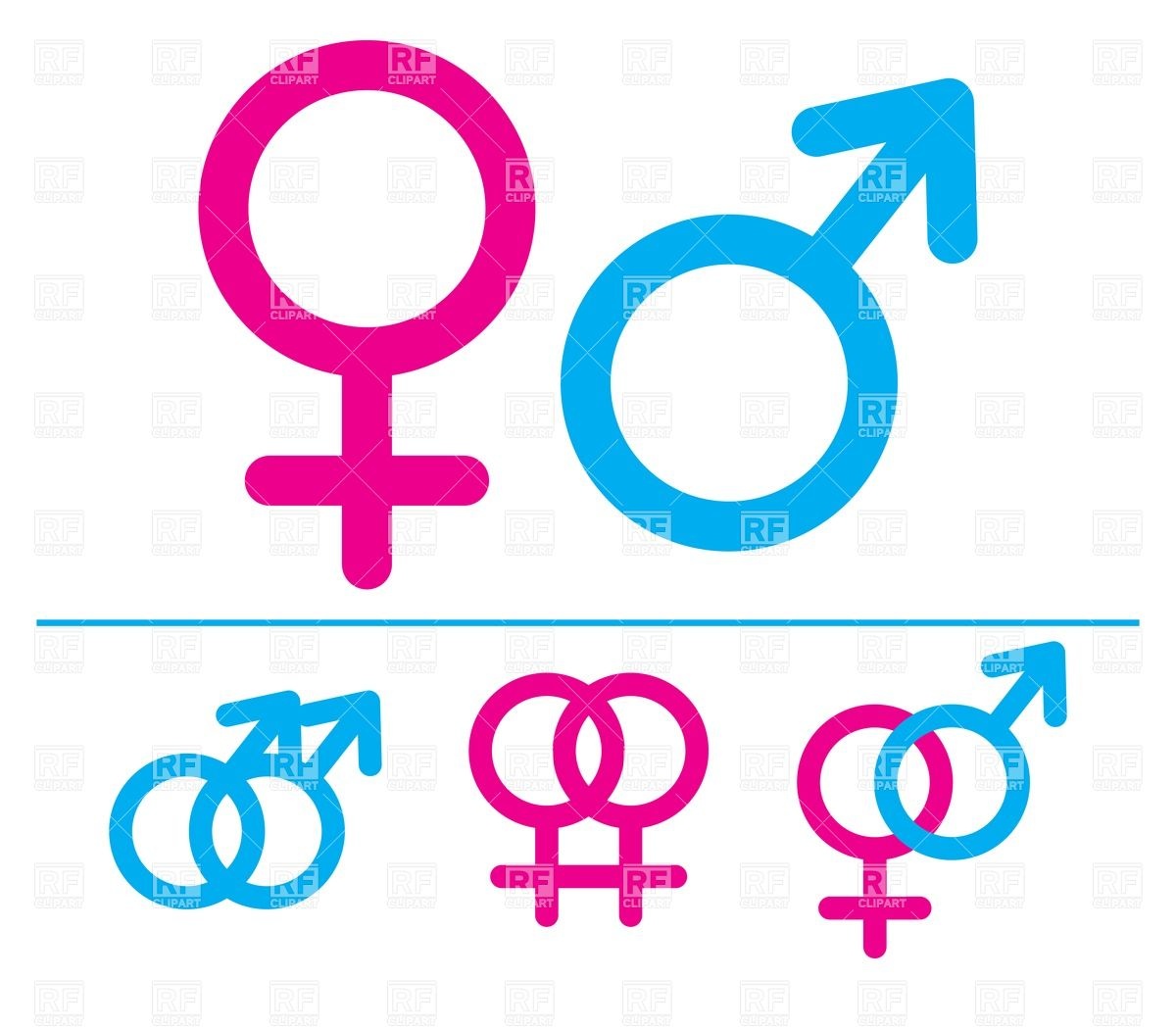 1200x1049 Male And Female Symbols Vector Image Vector Artwork Of Signs