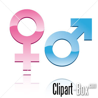 325x324 Male And Female Symbols Free Clipart