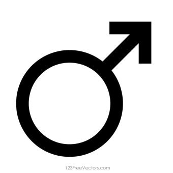 Male Symbol Vector