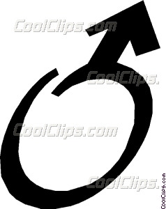 238x300 Male Symbol Vector Clip Art
