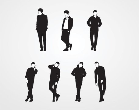 456x360 Free Male Silhouette Vectors (Free) Clipart And Vector Graphics