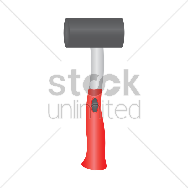 600x600 Mallet Vector Image