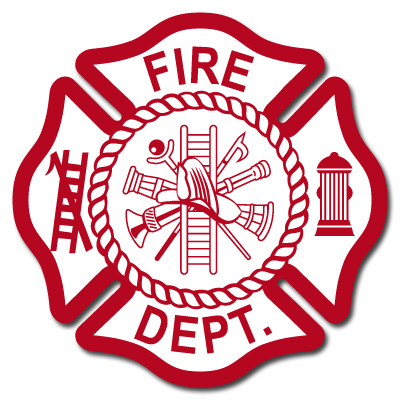 400x400 Firefighter Maltese Cross Clipart