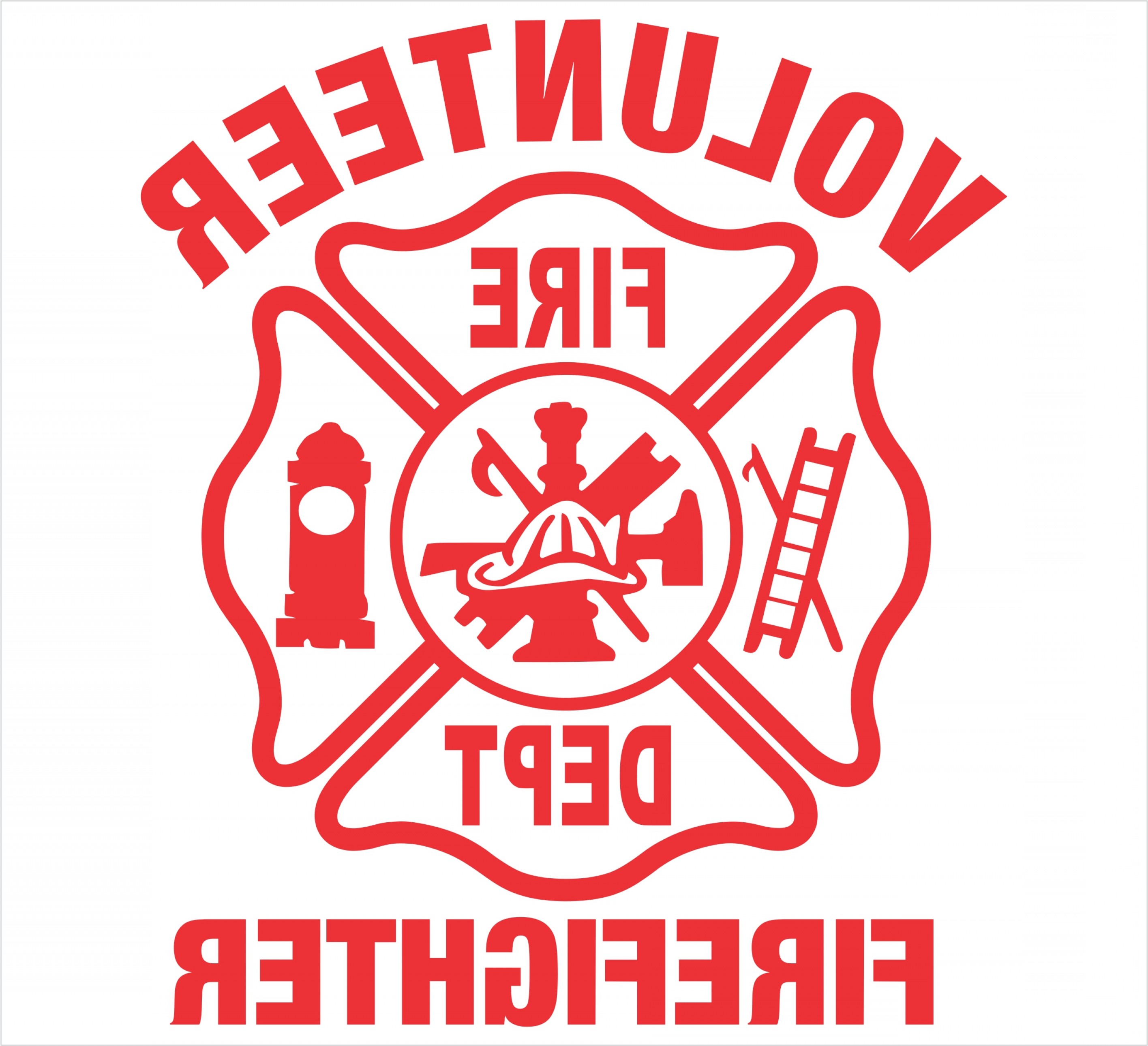 2832x2581 Free Fire Department Maltese Cross Clipart Orangiausa