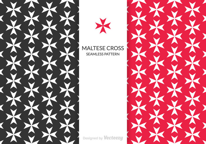 700x490 Free Maltese Cross Vector Pattern 107732
