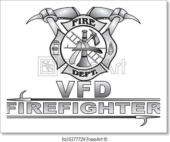 560x470 Free Art Print Of Maltese Fire Cross Vector. Grey Gradient Great