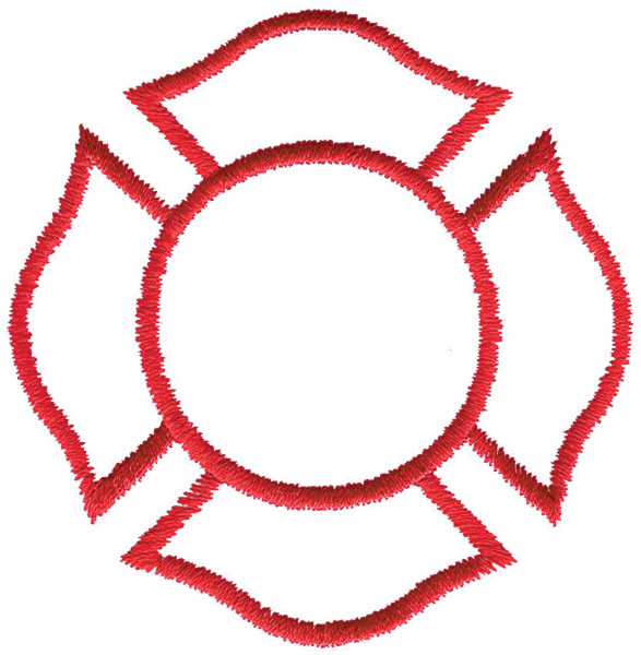 587x600 Clipart Maltese Cross