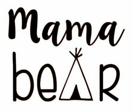 447x377 Black Bear Clipart Mama Bear