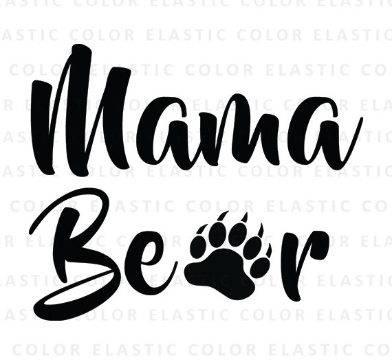 570x530 Bear Cub Clipart Momma