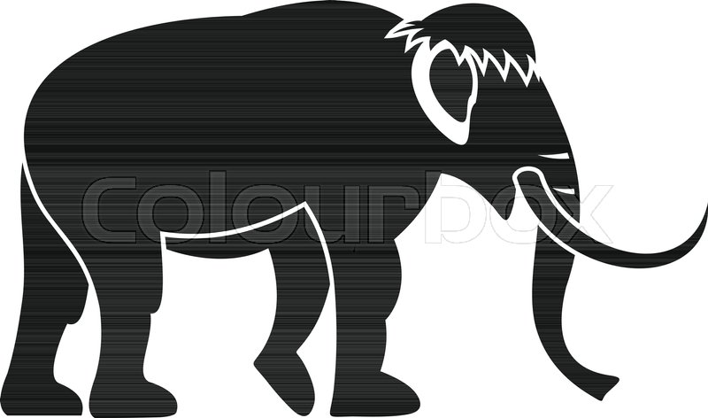 800x472 Mammoth Icon. Simple Illustration Of Mammoth Vector Icon For Web