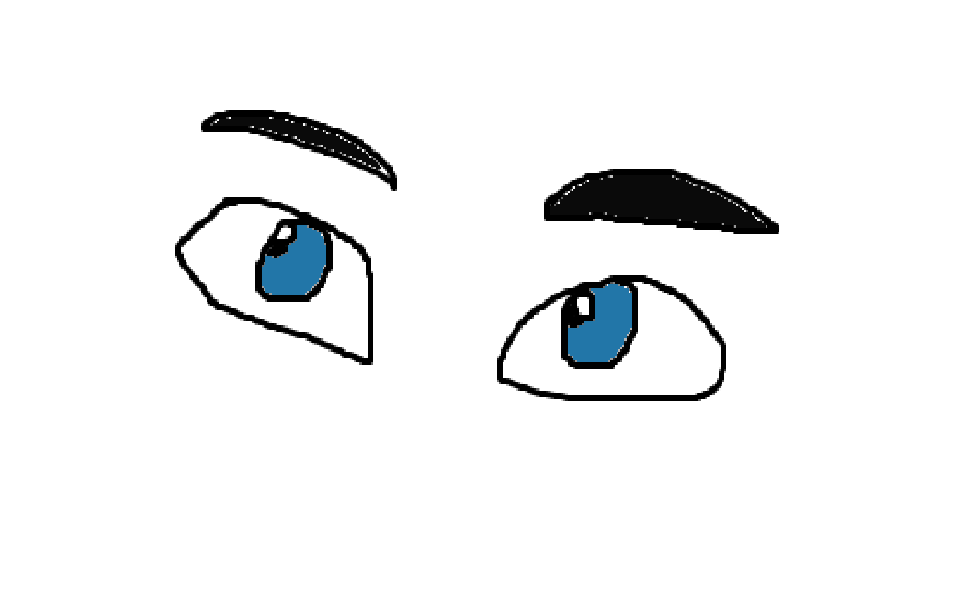 962x593 Cartoon Stock Vector Image, A Set Of Pair Of Outlandish Blue Man