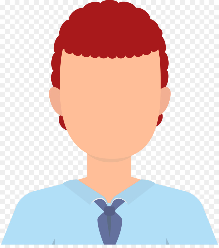 900x1020 Red Hair Nose Illustration