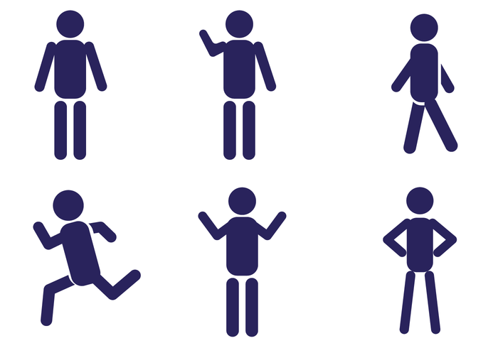 700x490 Man Icon Vector Set