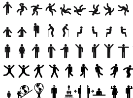 270x200 Free Man Vector Graphics