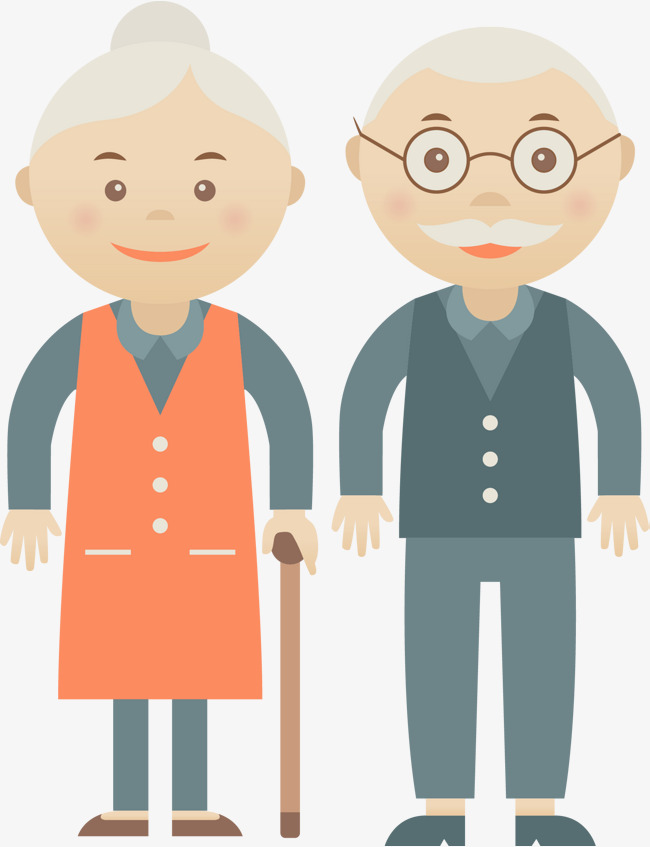 650x847 Vector Hand Painted Old Man, Hand Vector, Man Vector, Vector Png