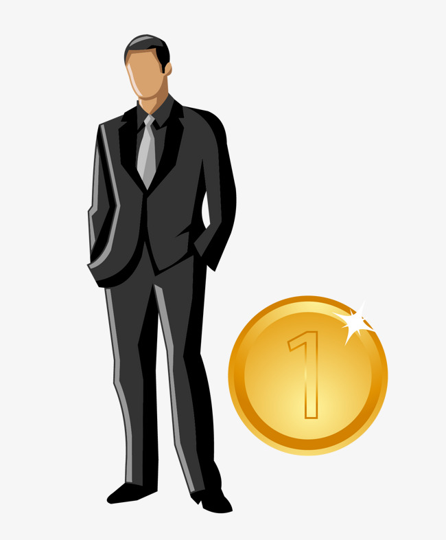 650x786 Vector Cartoon Pattern Rich Man, Vector Cartoon Pattern, Vector