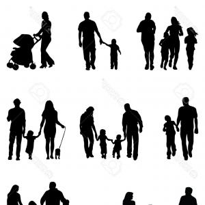 300x300 Photostock Vector Man Walking Vector Silhouette Orangiausa