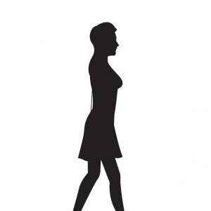 300x300 Photostock Vector Man Walking Vector Silhouette Rongholland