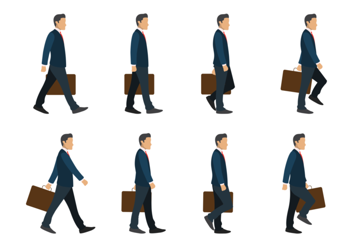 700x490 Business Man Walking Cycle
