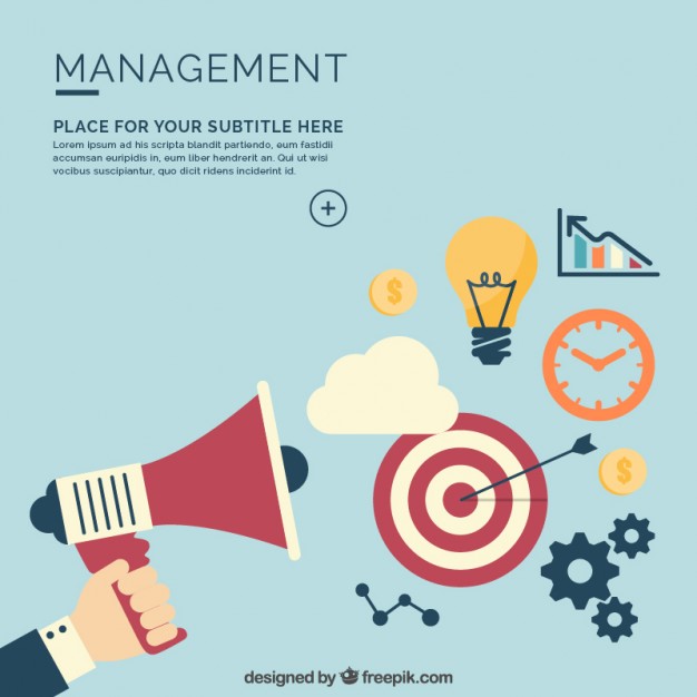 626x626 Management Background Vector Free Download