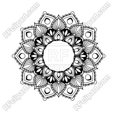 400x400 Ethnic Mandala Design