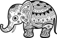 236x158 Resultado De Imagen Para Mandala Elephant Vector Art To Try