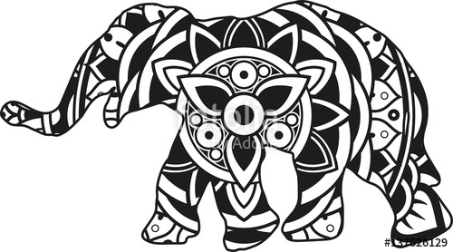 Download Mandala Elephant Vector at GetDrawings.com | Free for ...