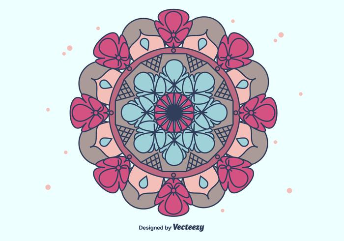 700x490 Mandala Free Vector Art